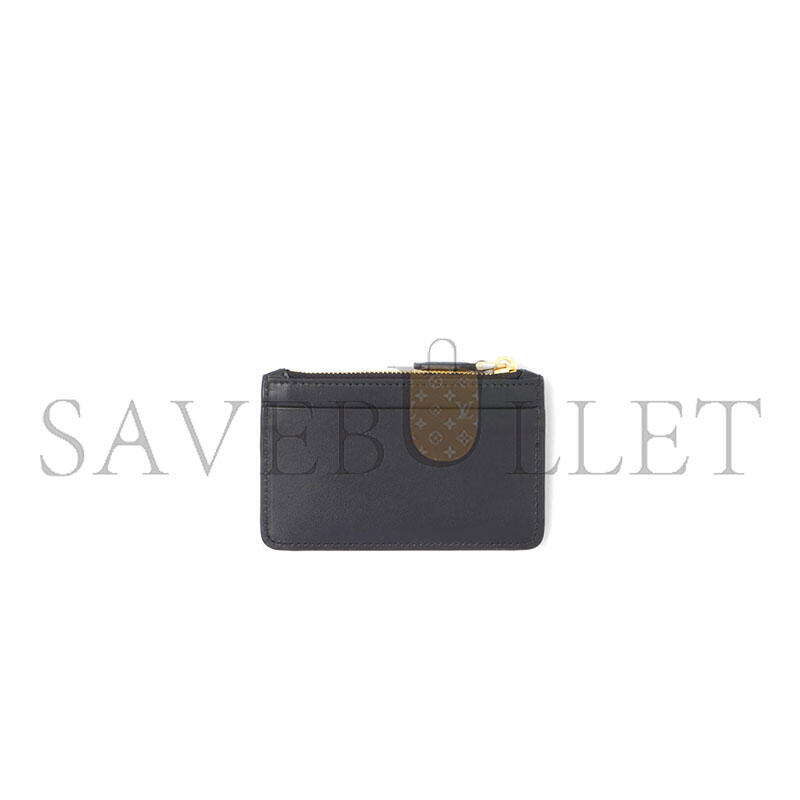 Pra*a leather card holder 1mc038 (12*7.5cm)